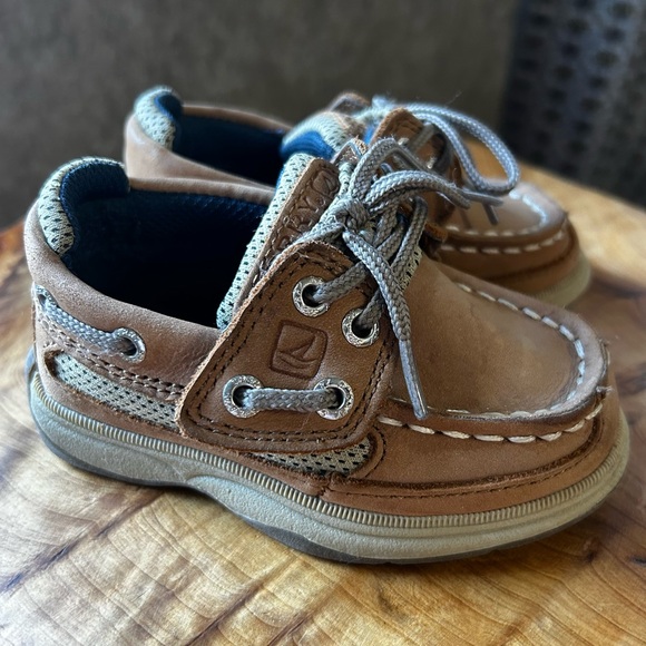 Sperry Other - Sperry Brown Kids Boat Shoes